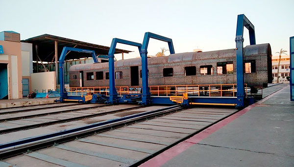 Трансбордер для SEMAF Railway Factory (Египет)